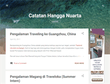 Tablet Screenshot of hangganuarta.com